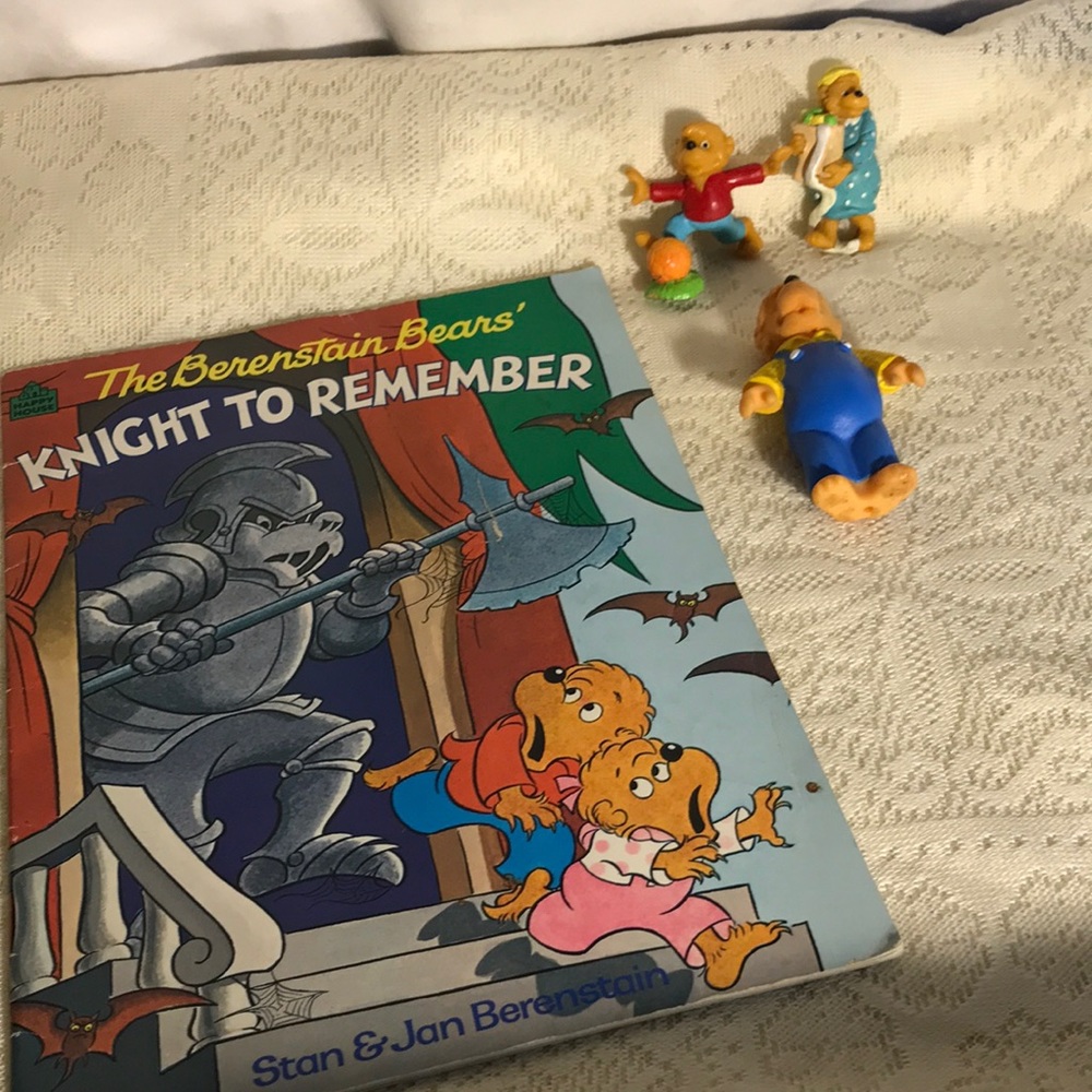 3/$30 Berenstain Bears Book w/action figures